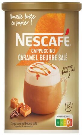 nescafe Nescafé - Cappucino Gesalzenes Butterkaramell 261 G - MaxiCoffee