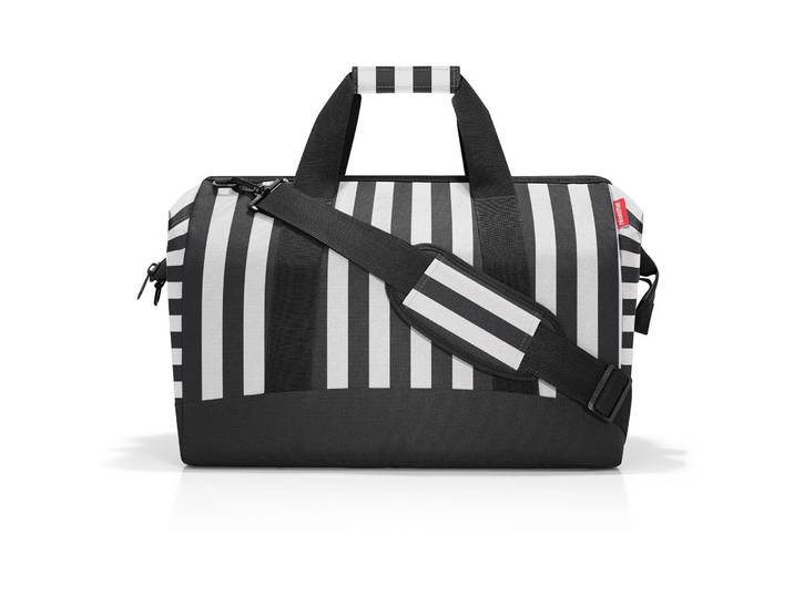 Reisetasche Reisenthel Schwarz/Weiss Polyester B 48 cm 30 l - Reisetasche