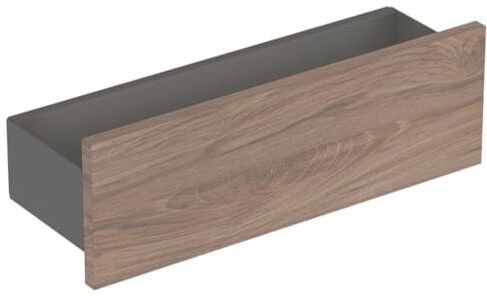 Geberit Smyle Square Ablage 500362JR1 45x14,8x14,3cm, Holzstruktur Nussbaum hickory