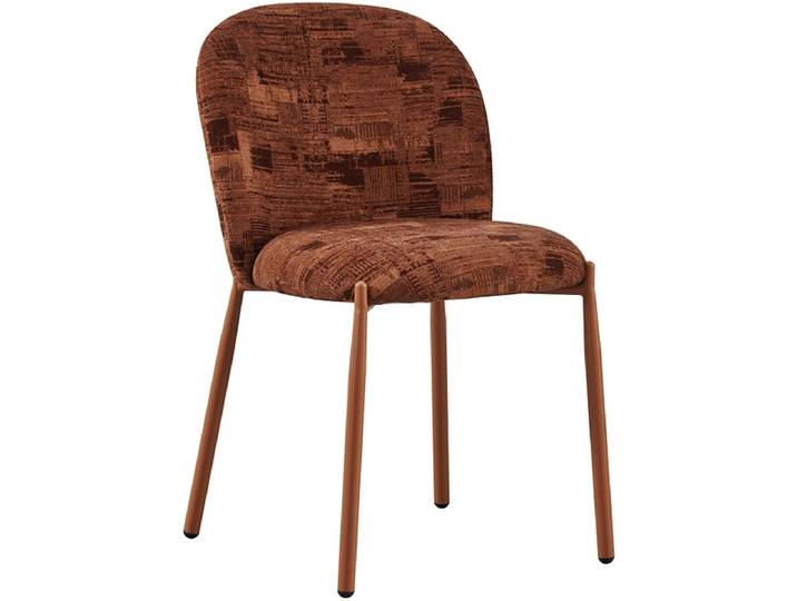 Stuhl WIZ Stoff terrakotta
