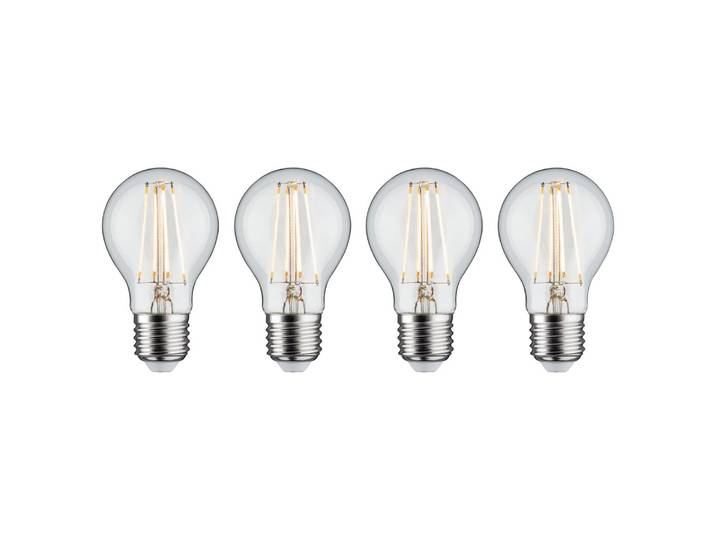 LED-Leuchtmittel Kivik 4er-Set 6 x 10 x 6cm Durchsichtig