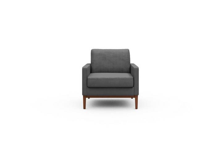 moebelfaktor Sessel Bodo, Retro-Design, elegante Linien, stabile Holzkonstruktion