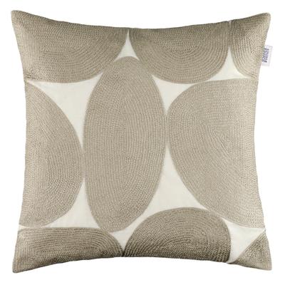 Dekokissen "Pebble", beige (beige, gemustert), B:45cm L:45cm, Mischgewebe, SCHÖNER WOHNEN-KOLLEKTION, Dekokissen_Sitzkissen_Kissenhüllen, aus hochwertigen Naturfasern
