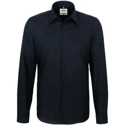 Hemd "BUSINESS" tailliert, langarm 105 - XXL - schwarz