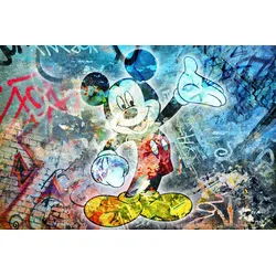Acrylglasbild GRAFFITI (BHT 120x80x5 cm) - BHT 120x80x5 cm