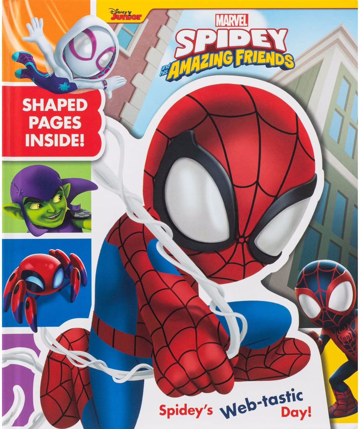 Marvel Spidey and his Amazing Friends: Spidey's Web-Tastic Day   Spider-Man Superhero Story Book for Kids   Children’s Picture Book