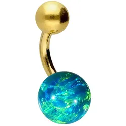 Titan Bananabell SYNTHETISCHER OPAL + TITAN-KUGEL