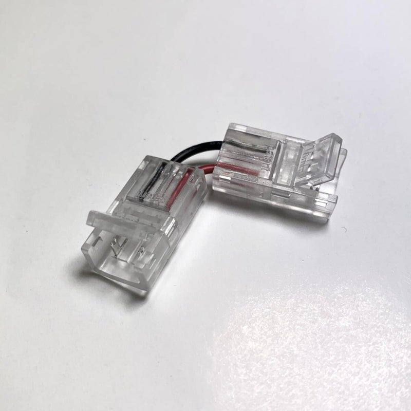 Tsong Connecteur Angle Flexible Pour Ruban LED COB 8mm