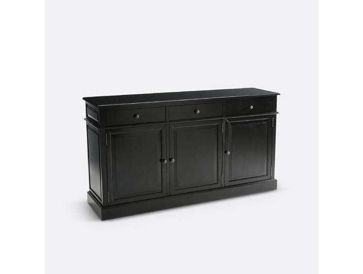 LA REDOUTE Vaisselier 3 portes, Lipstick (partie basse) Noir
