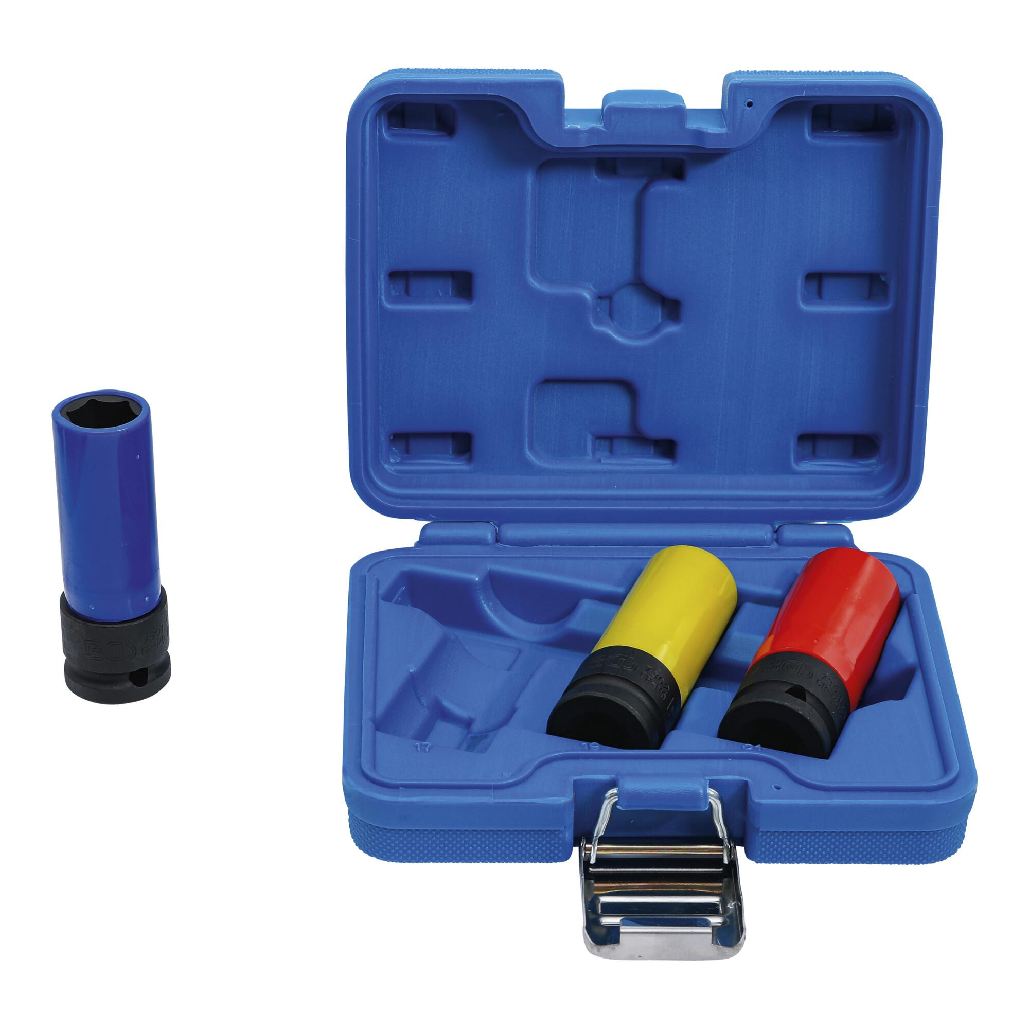 BGS Kraft-Schoneinsatz-Satz Antrieb innenvierkant 12,5 mm 950 g 3-tlg. ; BGS technic (7300)