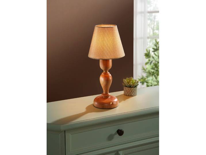 Dimmbare LED-Touch-Tischleuchte, Natur