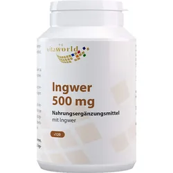 Ingwer Kapseln 500mg 120 ST