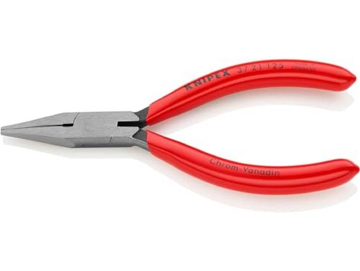 KNIPEX Grijptang voor fijnmechanica met kunststof bekleed 125 mm, 37 21 125