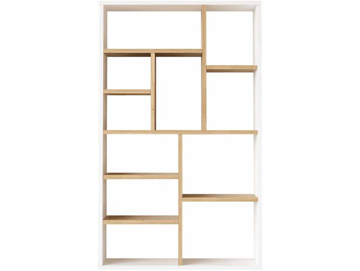 Bücherregal Georis Natur/Weiss Holzwerkstoff B 75 cm H 123.6 cm