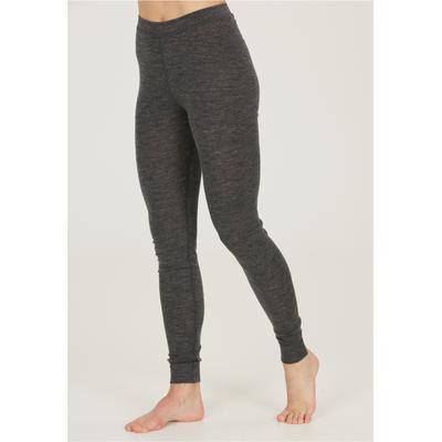 Thermohose WHISTLER "Cerro", Damen, Gr. 38, EURO-Größen, schwarz (schwarz, meliert), 85% Wolle, 15% Lyocell, meliert, Hosen Thermohose, in feuchtigkeitsregulierender Qualität