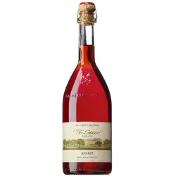 PriSecco Bio Rot alkoholfrei prickelnd 0,75l