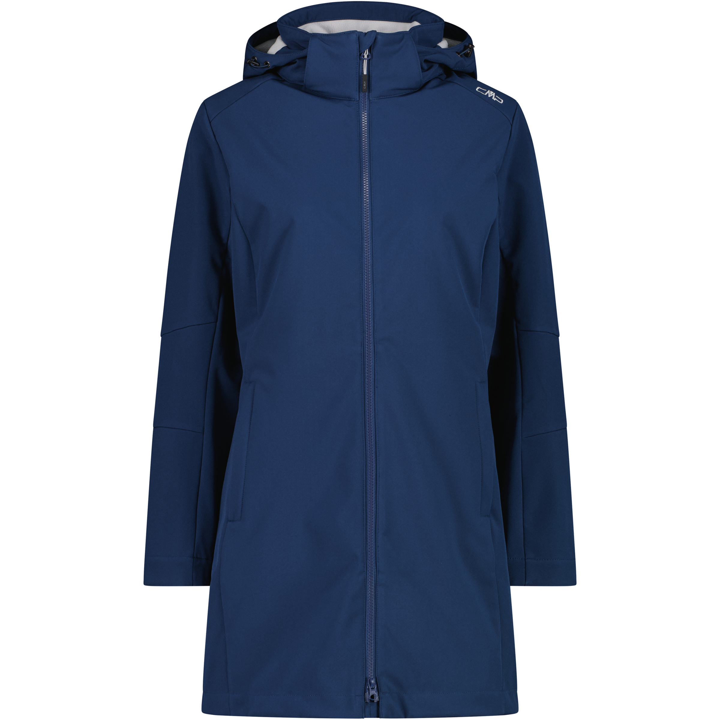 CMP Softshell Parka Damen Parkas & Mäntel blau Größe XXS Lifestyle Elastisch Wasserabweisend