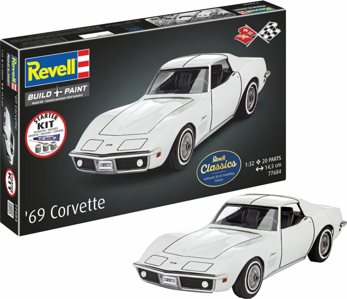 Revell Starter Kit Corvette C3 (Maßstab: 1:32)