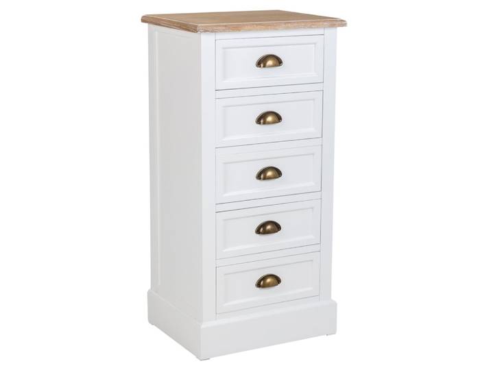 Chiffonnier blanc 45x35x90h