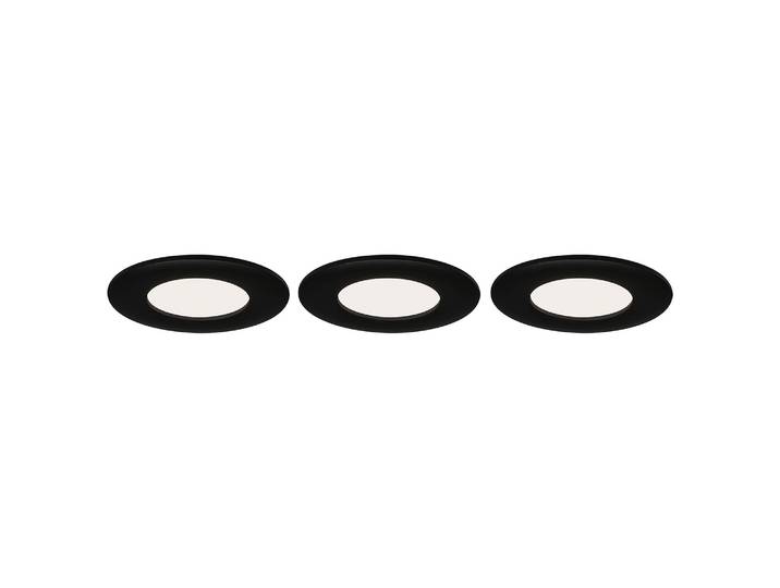 Spot encastré Flat in I Ø 9cm Noir/Noir Matériau : Matière plastique Type de matière synthétique : Polycarbonate LED Module LED