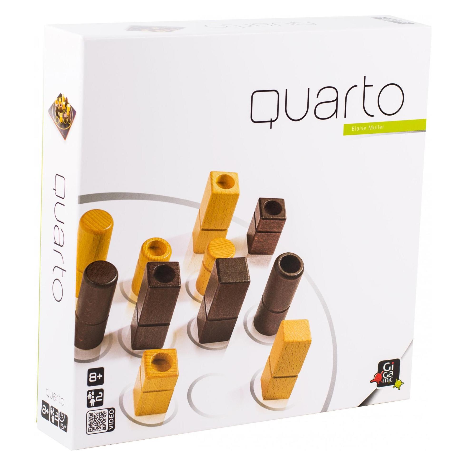 Gigamic Quarto Classic (Deutsch, Englisch, Französisch, Italienisch, 2 Spieler) (GIGD2004)