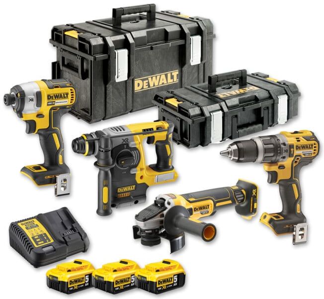 kit d'outils sans fil combiné DEWALT 18 Volt DCK422P3-QW (DCK422P3-QW)