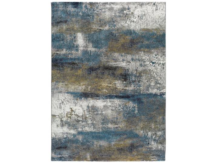 Tapis abstrait bleu/gris 160x230 cm