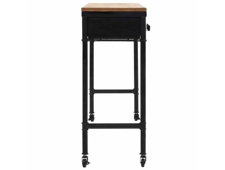 Promo printemps Table console - SHELD - Armoire d'entrée - Pour salon - MDF et bois de sapin 100x33 5x80cm M9987756