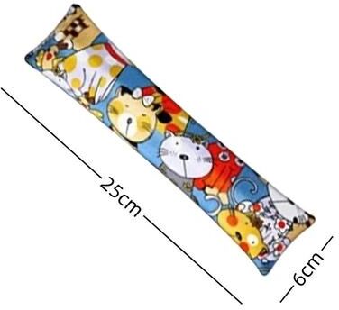 Uplifted Finds Bite Resistant Canvas Catnip Kicker Pillow Toy 9