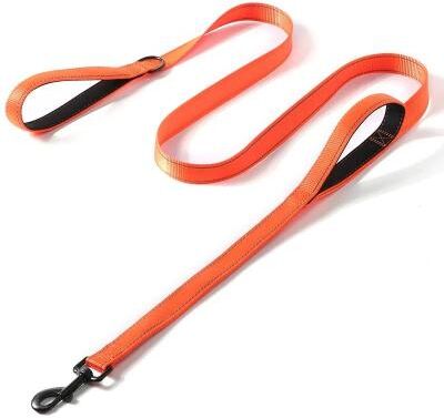 Uplifted Finds Dual Control Heavy Duty Pro Trainer Leash orange 2.5 X 150 Cm