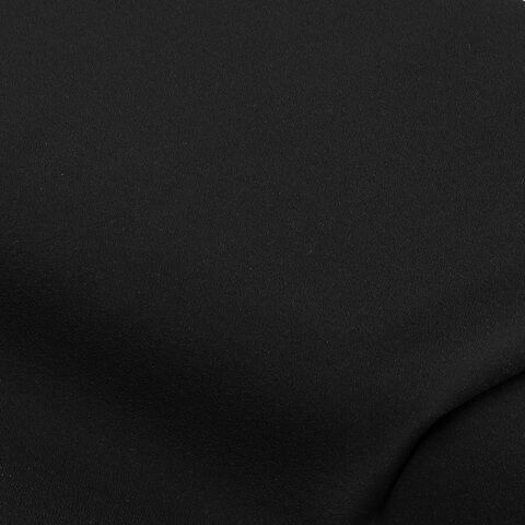 Crêpe-Satin "Clea", schwarz