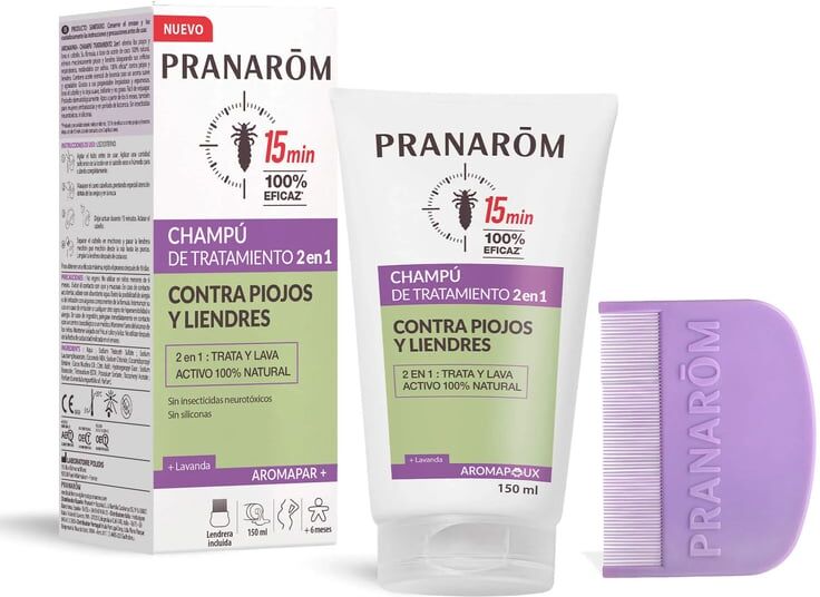 Pranarom Champú Tratamiento Antipiojos 2 en 1 - 150 ml
