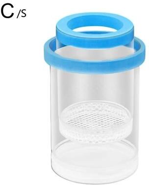 Uplifted Finds 1Pc Floating Fish Breeding Isolation Box Aquarium Hatching Incubator & Birthing Room s Blue