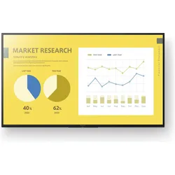 Sony FW-55EZ20L 55IN LED 4K (3840 x 2160 Pixel, 55"), Digital Signage, Schwarz