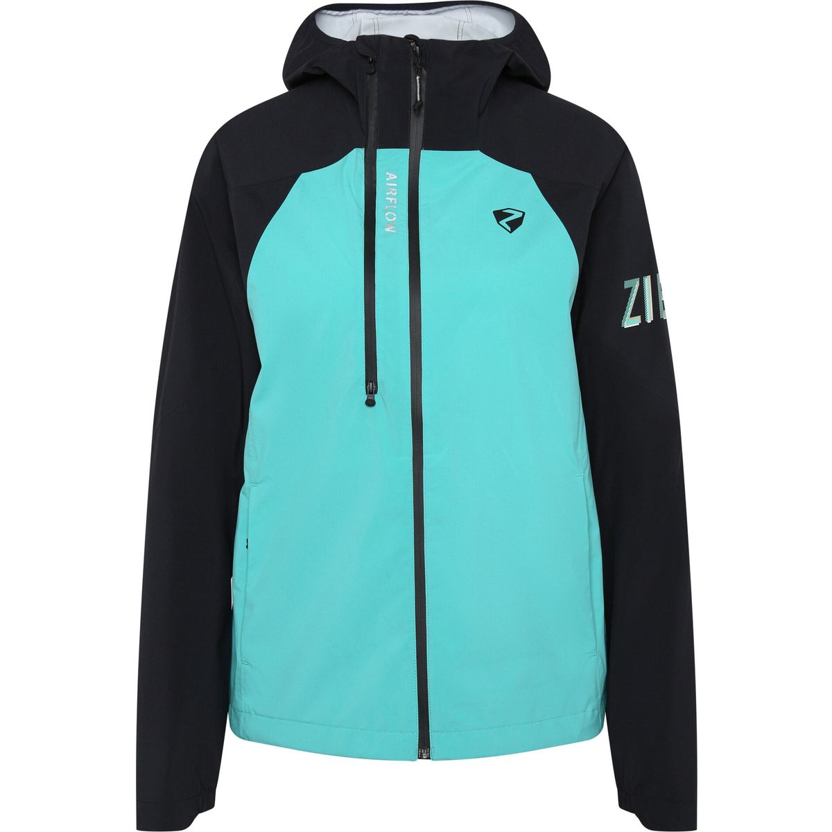Ziener Nehle-z Jacket Lady tropical teal.black (48512) 48 433046-48512-48