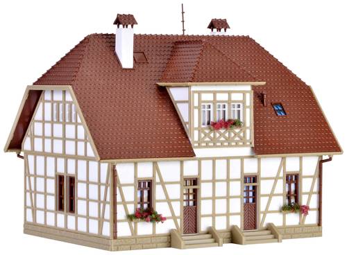 Vollmer 43654 H0 Fachwerk-Siedlungshaus