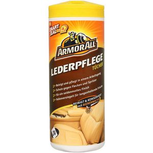 Armor-All Lederpflege Bienenwachs Pflegetücher, für Glattleder, imprägniert, 24 Stück