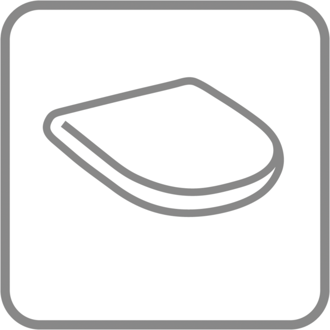 Villeroy und Boch O.novo Wand-WC-Sitz 8M43S101 weiß, mit Quick-Release/Soft-Closing, Scharniere Edelstahl