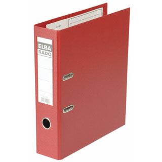 ELBA rado plast Ordner rot Kunststoff 5,0 cm DIN A4