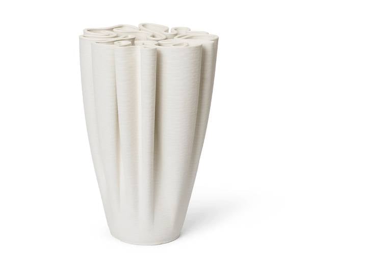 Ferm Living Vase Dedali 25 cm Off-white