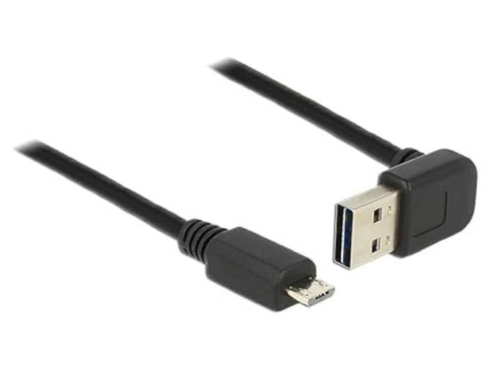 DeLOCK 83536 USB-kabel 2 m USB 2.0 USB A Micro-USB B wit