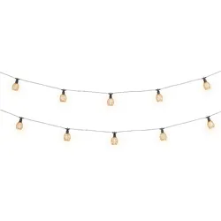 Party-Beleuchtung (BHT 8,50x8x450 cm) - beige - BHT 8,50x8x450 cm