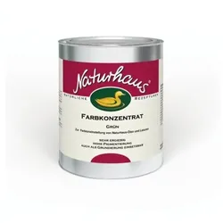 Naturhaus Farbkonzentrat für Öle / Abtönöl Grün - 0,1 l Dose