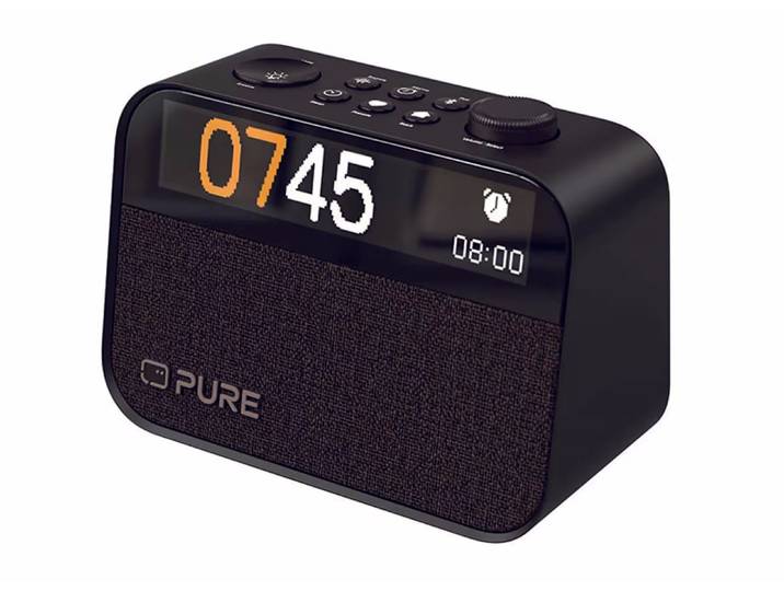 Pure Moment Coffee Black DAB+ Radiowecker – DAB Radiowecker – schwarz