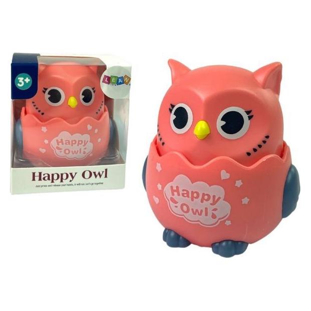 Lean Toys Baby Eule Plastik-Eule Spielzeug Dekoration Figur Flügel Sensoren, Grösse:UNIVERSAL (49668407)