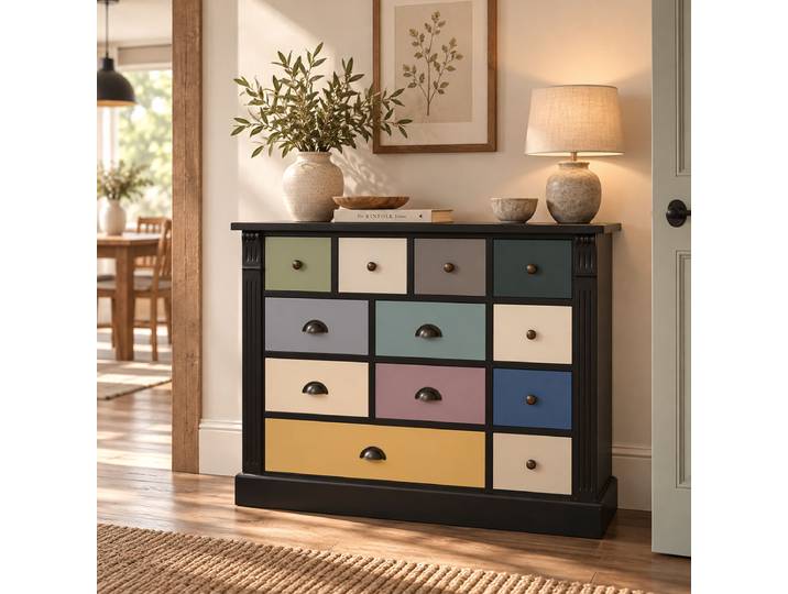 bunte Kommode - Schubladenschrank multicolor