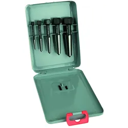 Alpen Schraubenausdreher Set 2 schneidig 5 teilig Metallkassette M5 - M20 Profi