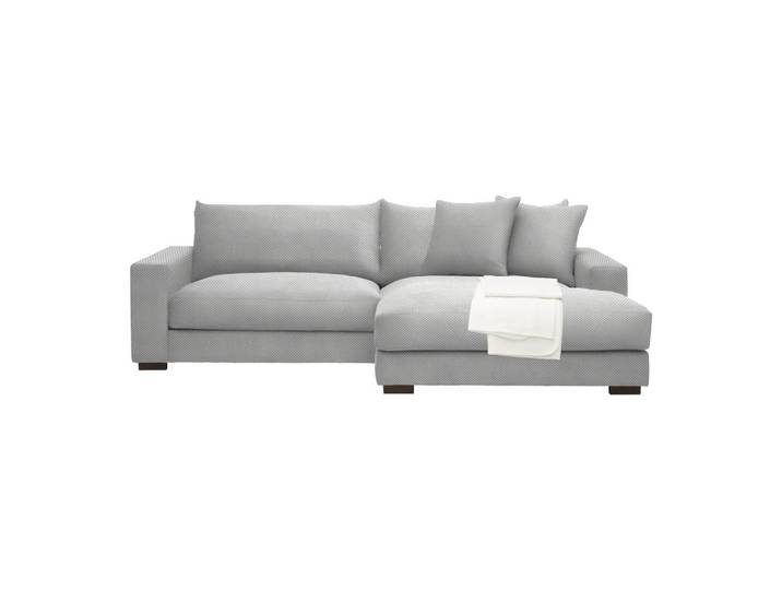 Ecksofa Pedro Hellgrau