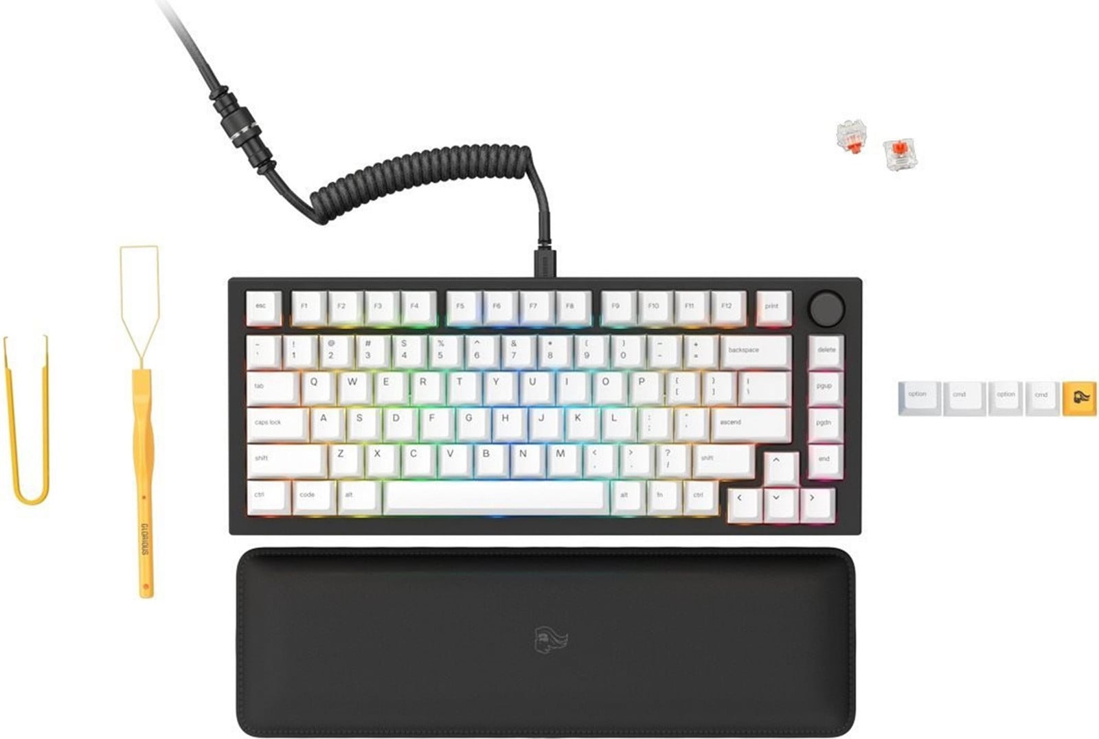 Glorious GMMK Pro Black Slate 75% TKL-toetsenbord