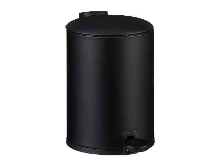 Bad Mülleimer 3L Softclose Schwarz